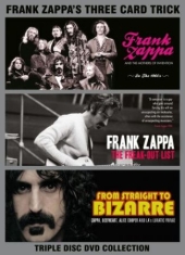 Zappa Frank - Three Card Trick (3 Dvd) Documentar