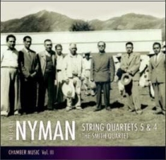 Michael Nyman - String Quartets 5 & 4 in the group OTHER / Övrigt /  at Bengans Skivbutik AB (3075183)