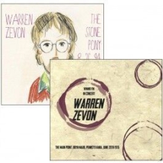 Warren Zevon - Live Broadcasts:1976 & 1994 in the group OTHER / Övrigt /  at Bengans Skivbutik AB (3227560)