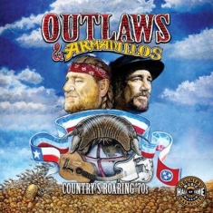 Blandade Artister - Outlaws & Armadillos: Country's Roaring 