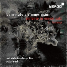 Zimmermann Bernd Alois - Sinfonie In Einem Satz