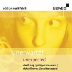 Lang David Boesmans Philippe Ba - Unerwartet - Unexpected