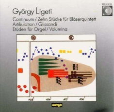 Ligeti György - Continuum 10 Stücke Für Bläserquin