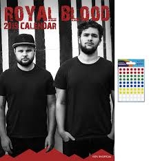 Royal Blood - 2019 Calender in the group OTHER / MK Test 1 at Bengans Skivbutik AB (3586756)