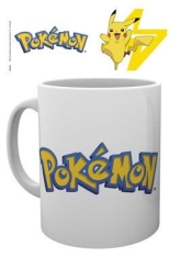 Pokemon - Logo And Pikachu - Mug in the group CDON - Exporterade Artiklar_Manuellt / Merch_CDON_exporterade at Bengans Skivbutik AB (3594427)