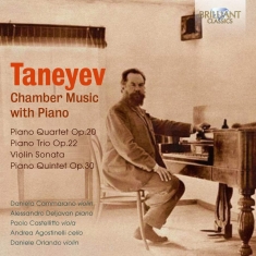Teneyev Sergey - Chamber Music With Piano (3 Cd)