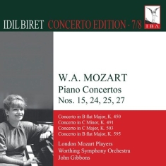 Mozart W A - Piano Concertos Nos. 15, 24, 25 And