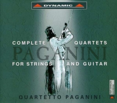 Paganini - The 15 Quartets For Strings And Gui