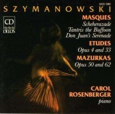 Szymanowski Karol - Masques Etudes Mazurkas