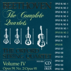 Beethoven Ludwig Van - String Quartets Vol Iv
