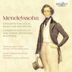Mendelssohn Felix - Concerto For Violin And String Orch