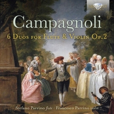 Campagnoli Bartolomeo - 6 Duos For Flute And Violin, Op.2