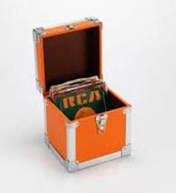 Vinyl Storage - 7 Inch 50 Record Storge Carry Case - Orange in the group OTHER / Merchandise at Bengans Skivbutik AB (3741267)