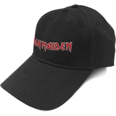 Iron Maiden - Logo Bl Baseball C