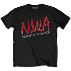 N.W.A - N.W.A UNISEX TEE: STRAIGHT OUTTA COMPTON (2XL)