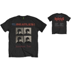 The Beales - THE BEATLES UNISEX TEE: AMERICAN TOUR 19