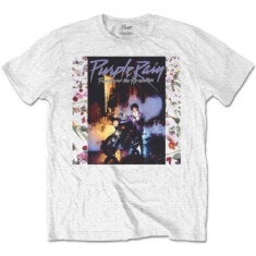 Prince -  PRINCE UNISEX TEE: PURPLE RAIN ALBUM (M)