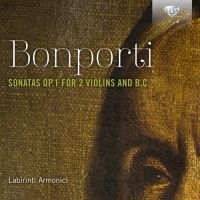 Bonporti Francesco Antonio - Sonatas, Op. 1 For 2 Violins & Bass
