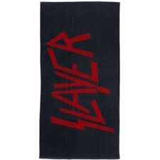 Slayer - LOGO - towel in the group OTHER / Övrigt /  at Bengans Skivbutik AB (3781425)