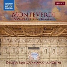 Monteverdi Claudio - Complete Madrigals (15Cd)
