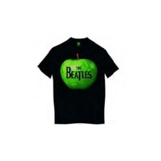 Beatles - T-shirt - Apple  (Men Black) -  