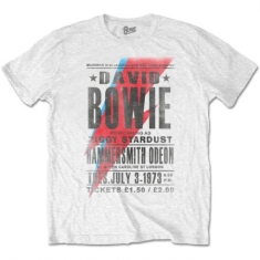 David Bowie - T-shirt - Hammersmith Odeo -  