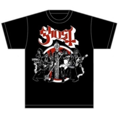Ghost - T-shirt -  Road to Rome (Men Bla -  
