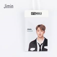 BTS - BTS World - Manager Card Set - JIMIN