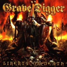 Grave Digger - Liberty Or Death (Red/Black Splatte