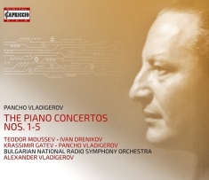 Vladigerov Pancho - The Piano Concertos Nos. 1-5 (3 Cd)