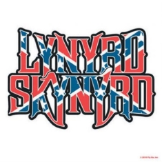 Lynyrd Skynyrd - Flag Logo Individual Cork Coaster
