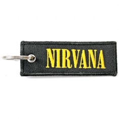Nirvana - Nirvana Keychain: Logo (Double Sided Pat