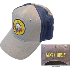Guns N Roses - Circle Logo Grey/Navy Baseball C