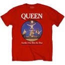 Queen -  UNISEX TEE: ANOTHER ONE BITES THE DUST (M)