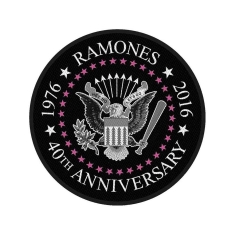 Ramones - 40Th Anniversary Retail Packaged Patch