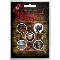 Slipknot - BUTTON BADGE PACK: ALBUMS (RETAIL PACK)