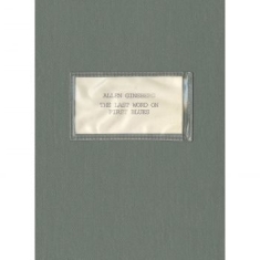 Allen Ginsberg - The Last Word On First Blues