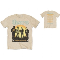 The Doors - Unisex Tee: 1968 Tour (Back Print)