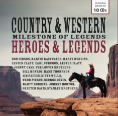 Blandade Artister - Country & Western Heroes