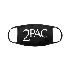 2Pac - Tupac Face Mask : Logo