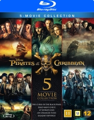 Movie - Pirates Of The Caribbean 1-5 Bd Box/Scan