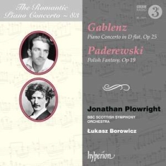 Gablenz Jerzy Paderewski Ignacy - Gablenz: Piano Concerto Paderewski