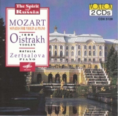 Mozart Wolfgang Amadeus - Sonatas For Violin & Piano
