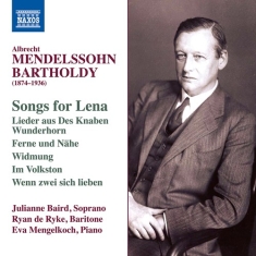 Mendelssohn Albrecht - Songs For Lena