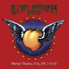 Allman Brothers Band - Warner Theatre Erie Pa 7-19-05