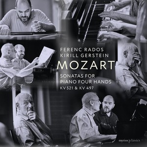 Gerstein Kirill / Ferenc Rados - Mozart Sonatas For Piano Four Hands KV 5
