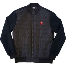 Rolling Stones - The Rolling Stones Unisex Quilted Jacket: Classic Tongue
