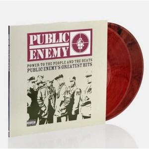 Public Enemy - Power To The People & The Beats - Greatest Hits (X) (Blood Red W/ Black Smoke Vi