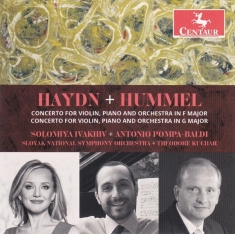 Ivakhiv Solomiya - Haydn And Hummel Concertos For Violin, P