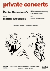 Ludwig Van Beethoven Johannes Brah - Private Concerts At Daniel Barenboi